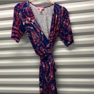 Lilly Pulitzer wrap dress